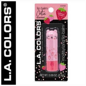 2/$6 L.A.Colors Lip Balm Cutie Strawberry Scented